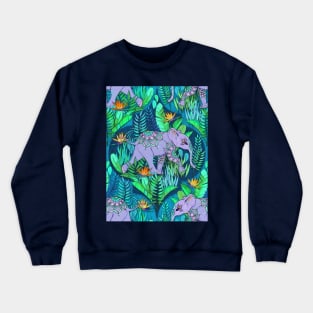 Little Elephant on a Jungle Adventure Crewneck Sweatshirt